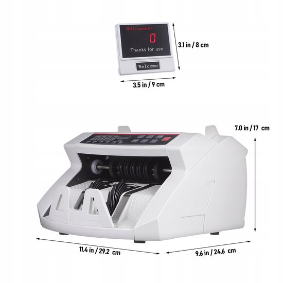 IMATRIX Machine de Comptage d'Argent - Compteur de Billets de Banque ...