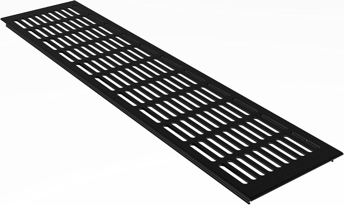 Ventilatierooster Aluminium 130x400 mm voor Ventilatie en Ontluchting