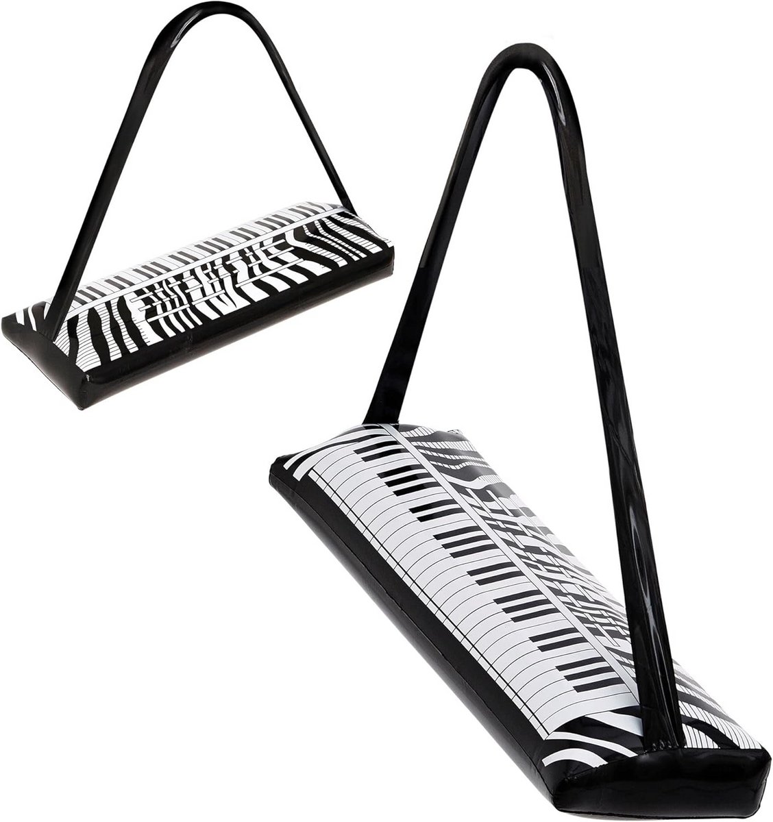 Opblaasbaar Toetsenbord 57 cm - Muzikant Kostuum Accessoire voor Carnaval en Themafeesten
