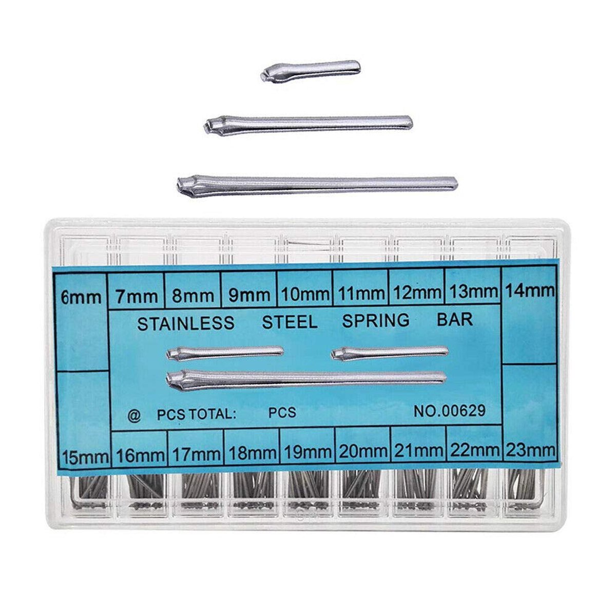 Link Pins 270PCS - 6-23mm - RVS Split Pin - Horloge Band - Split Pins - Spring Bars