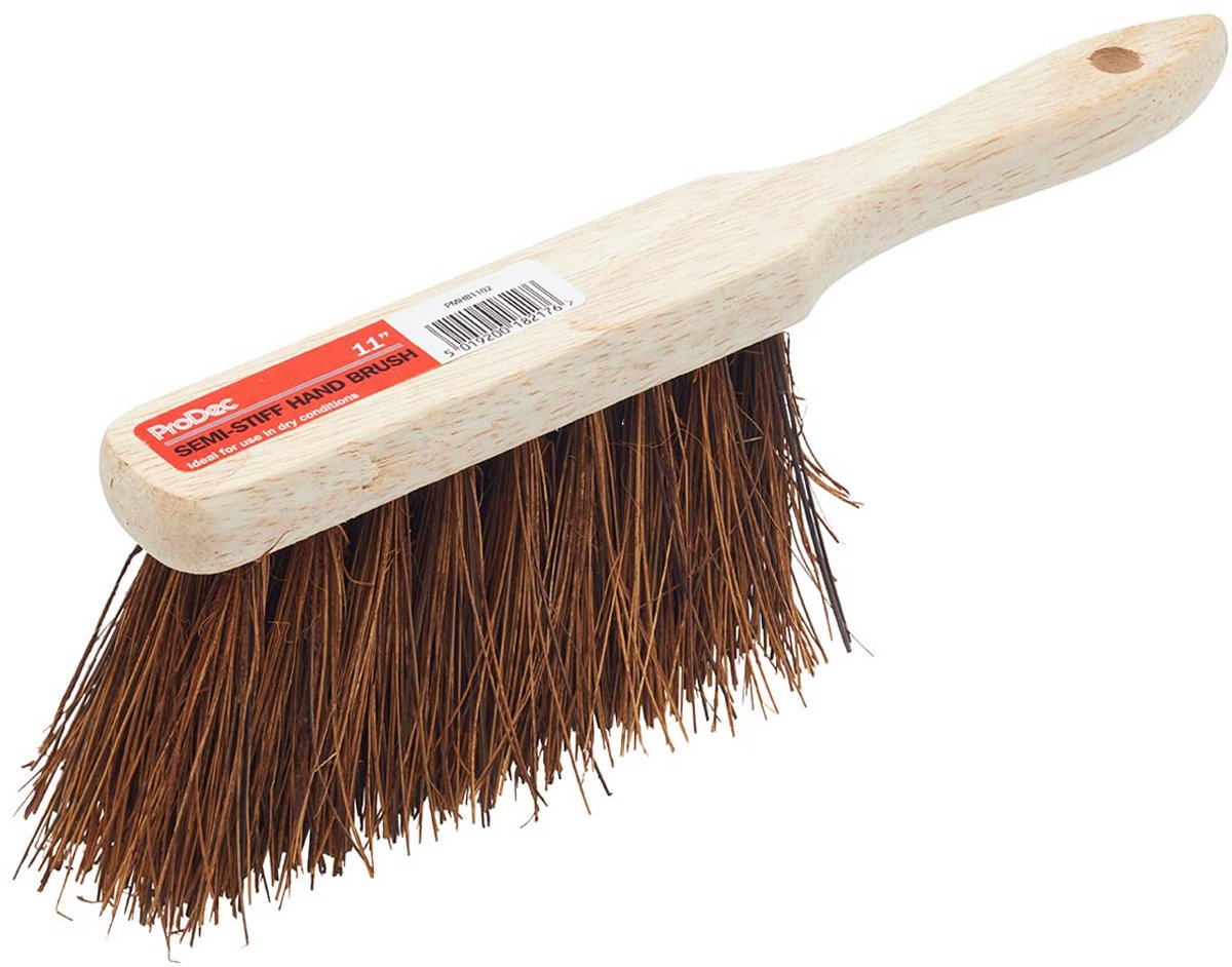 Semi-Stijve Handborstel 11 inch voor Schrobben en Schoonmaken