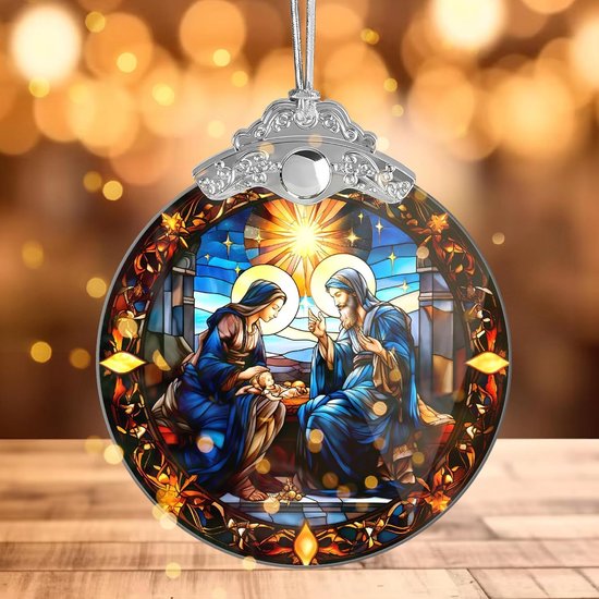 1-polyester banner voor de kerstgaragedeur van de kerststal