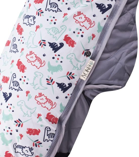 Universele Kinderwagen Voetenzak - Warm en Zacht Teddy Fleece met Katoen van Universele — afbeelding 2