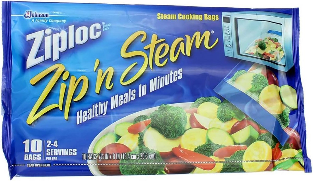 Hittebestendige Magnetron Kookzakken Medium Formaat - 40 Stuks