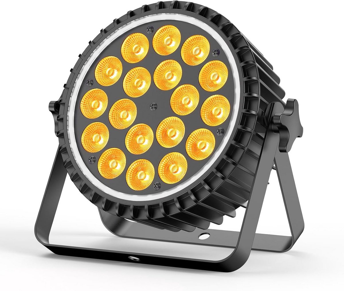 Krachtige RGBW LED Par Schijnwerper 18x10W + SMD Voor Podium, Disco en Feestverlichting