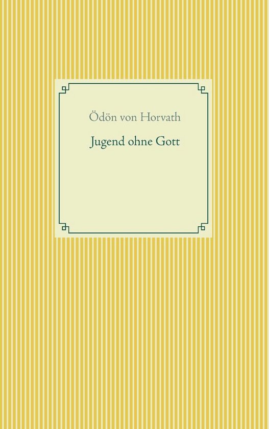 Jugend ohne Gott - cover