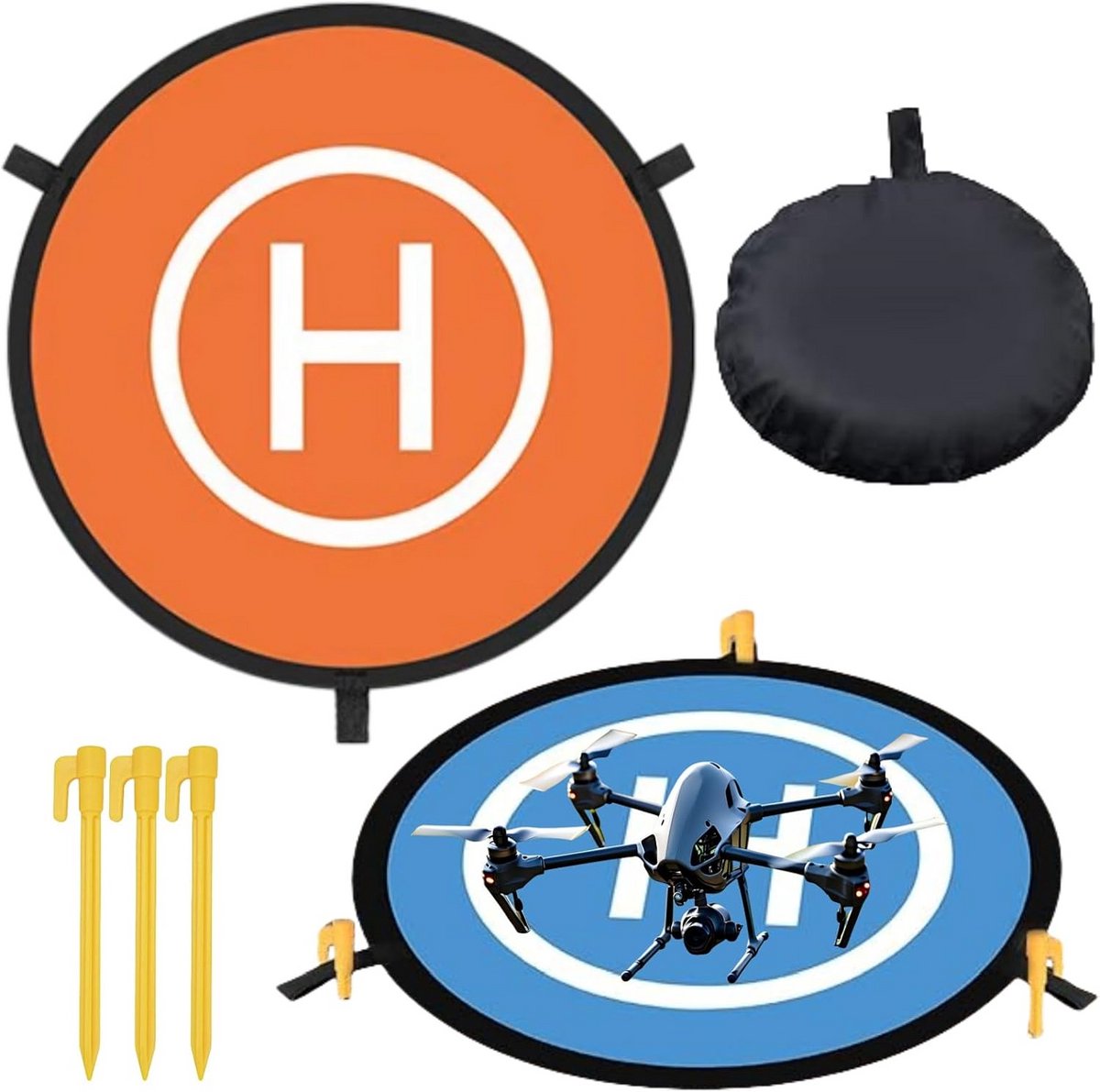 Draagbare Drone Landingsmat - Opvouwbaar Helipad Platform voor Alle Drones