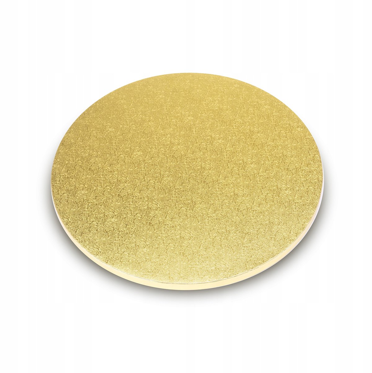 Gouden Taartonderlegger Rond 25cm x 1.2cm Dik Stevig