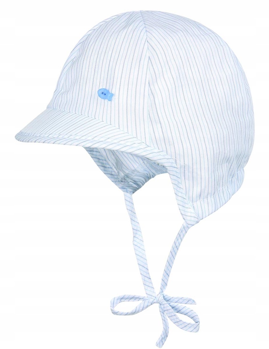 Döll Gebreide Baby Muts - Maat 43 - Blauw