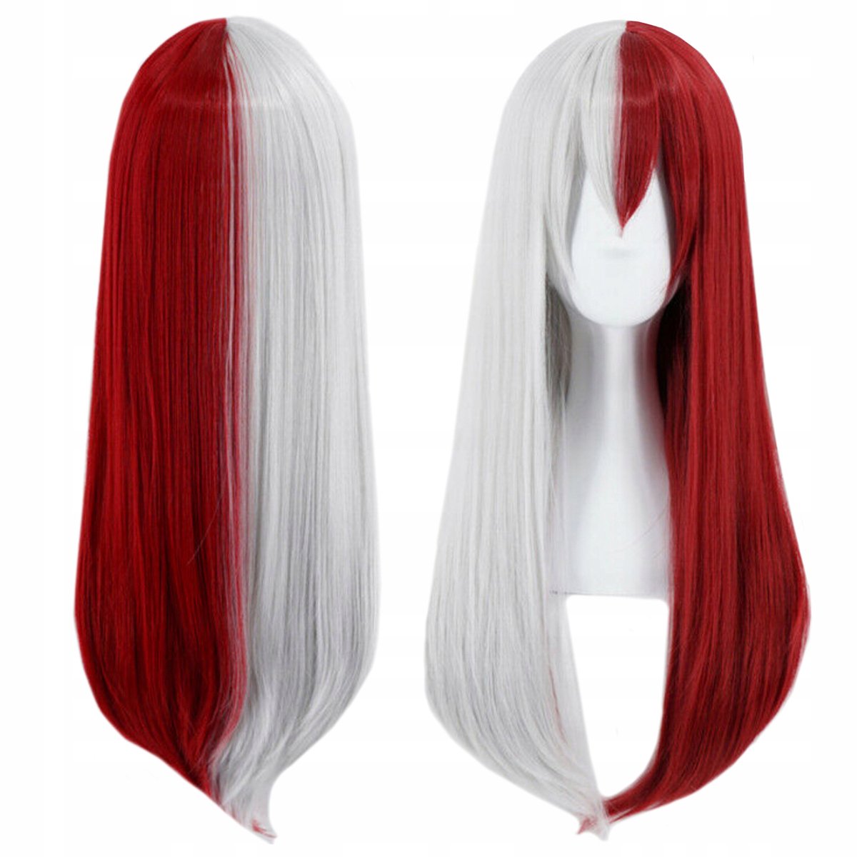 Todoroki Shoto Anime Pruik Cosplay Mijn Held Academia