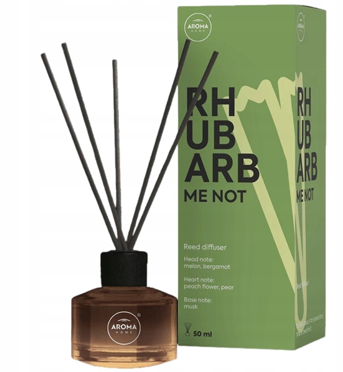 Aroma Home Frutis Sticks 50ml Rabarber Geurstokjes