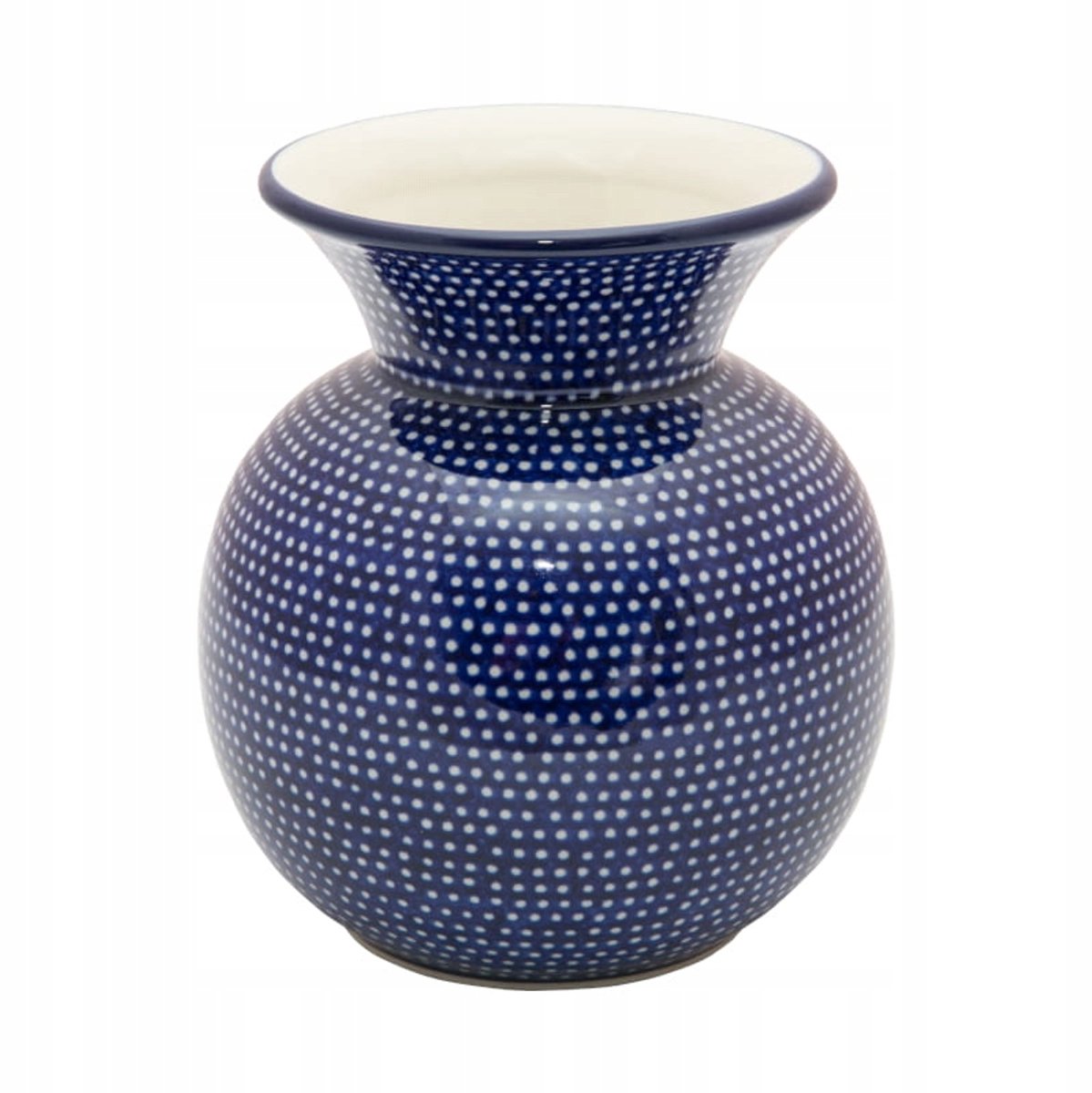 Handgemaakte Bolesławiec Vaas 14 cm - Uniek decoratief keramiek