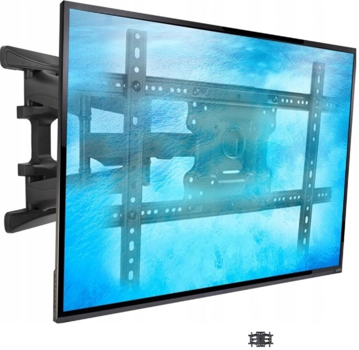 Draaibare TV-muurbeugel voor 55 inch LG TV - Verstelbaar & Stabiel