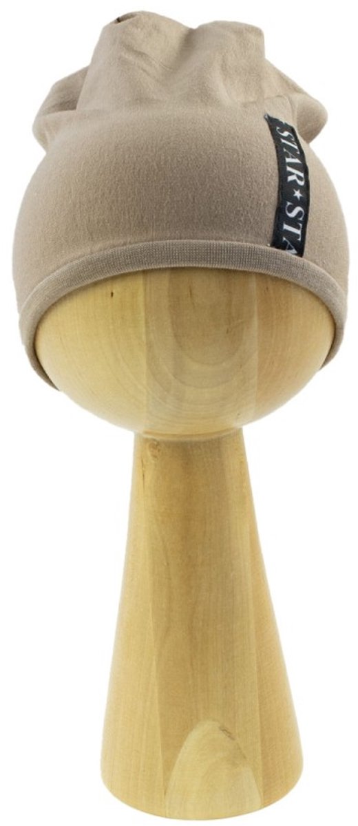 Nicol Baby Jongens Muts Katoen Beige Maat 68/74