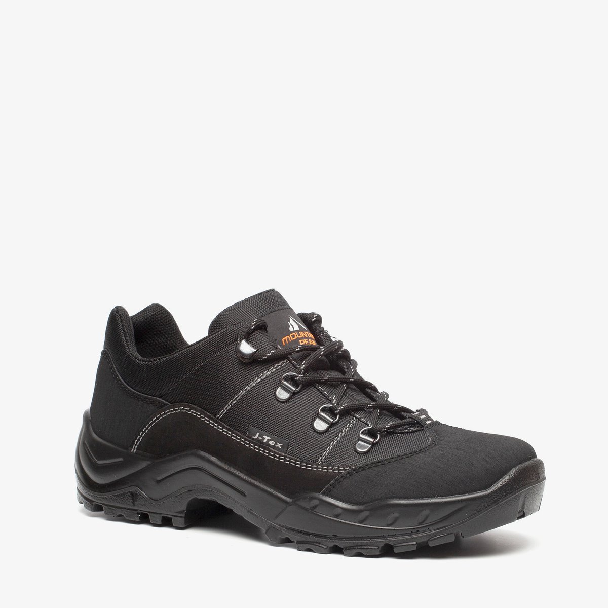 Mountain Peak heren wandelschoenen categorie A - Zwart - Uitneembare zool - Maat 43