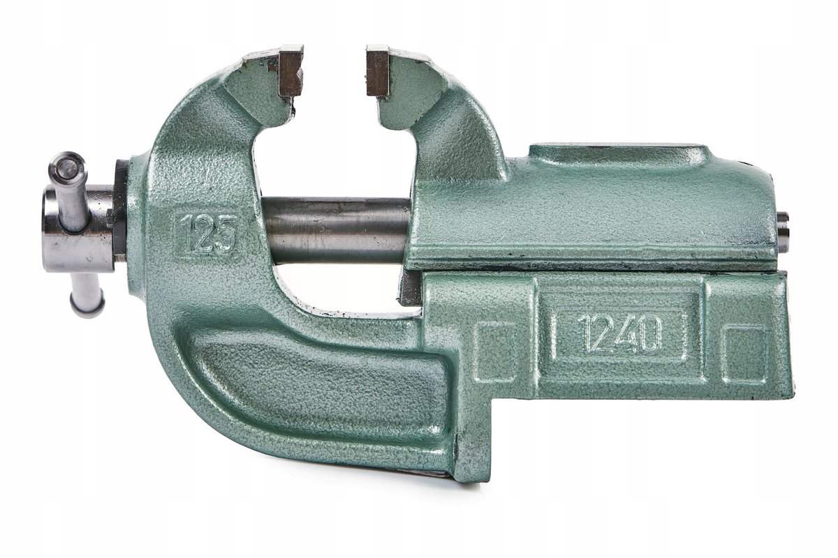 Bison 1240-100L Werkbankklem 100mm - Solide Poolse Kwaliteit