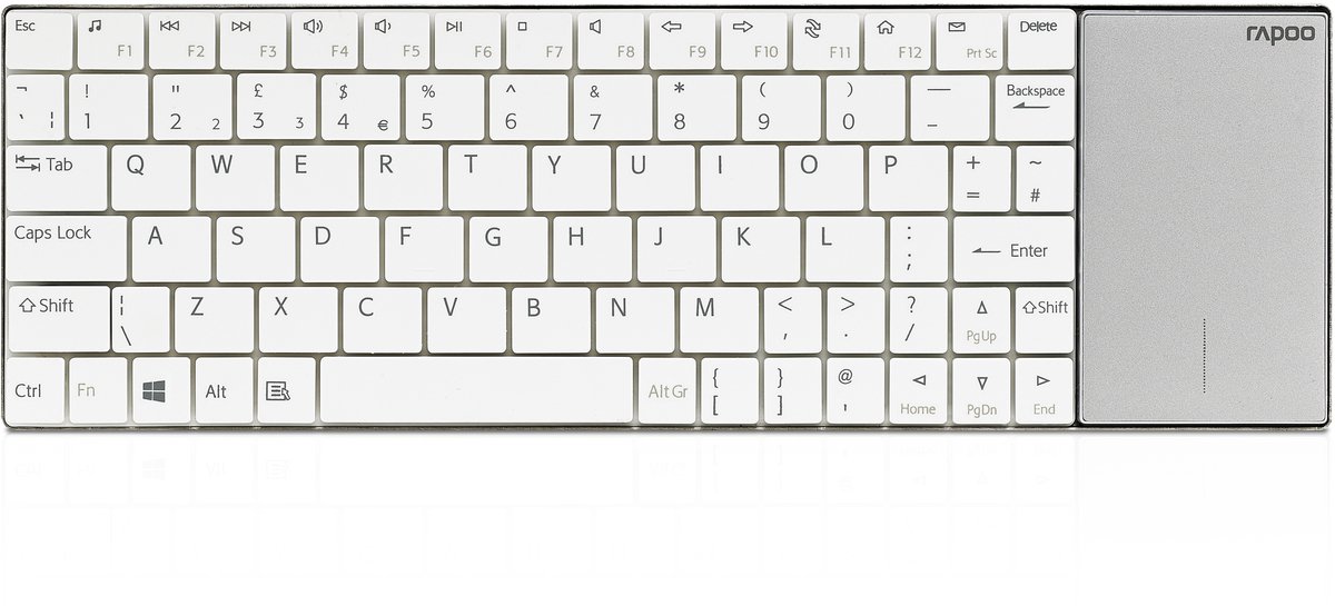 E2710 Wireless Multimedia Touchpad Keyboard