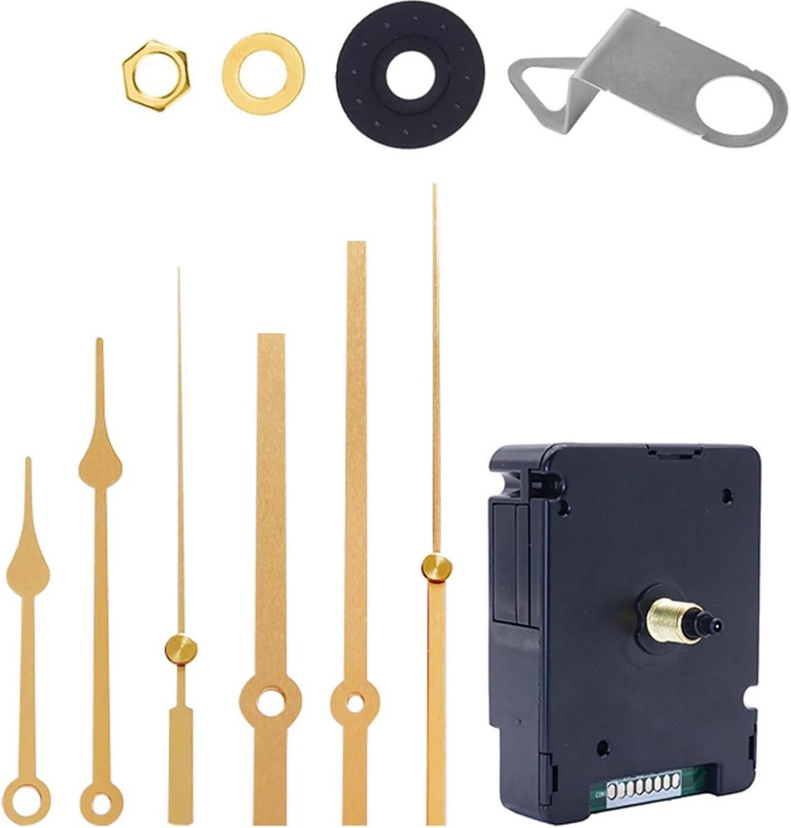 Stille Klok Mechanisme Quartz Uurwerk Vervangingsonderdelen voor Wandklokken