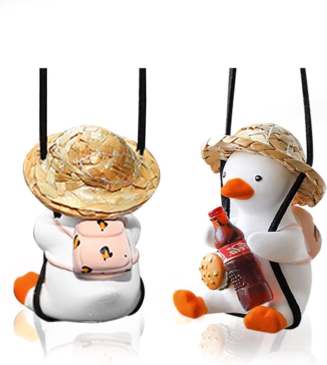 Provento - Grappig eendje voor in de auto, Interieur decoratie accessoire, Leuk cadeau voor vriend man