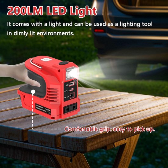 EDECOA Omvormer Zuivere Sinus 1000W 12 V 230 V Auto Omvormer 12V naar