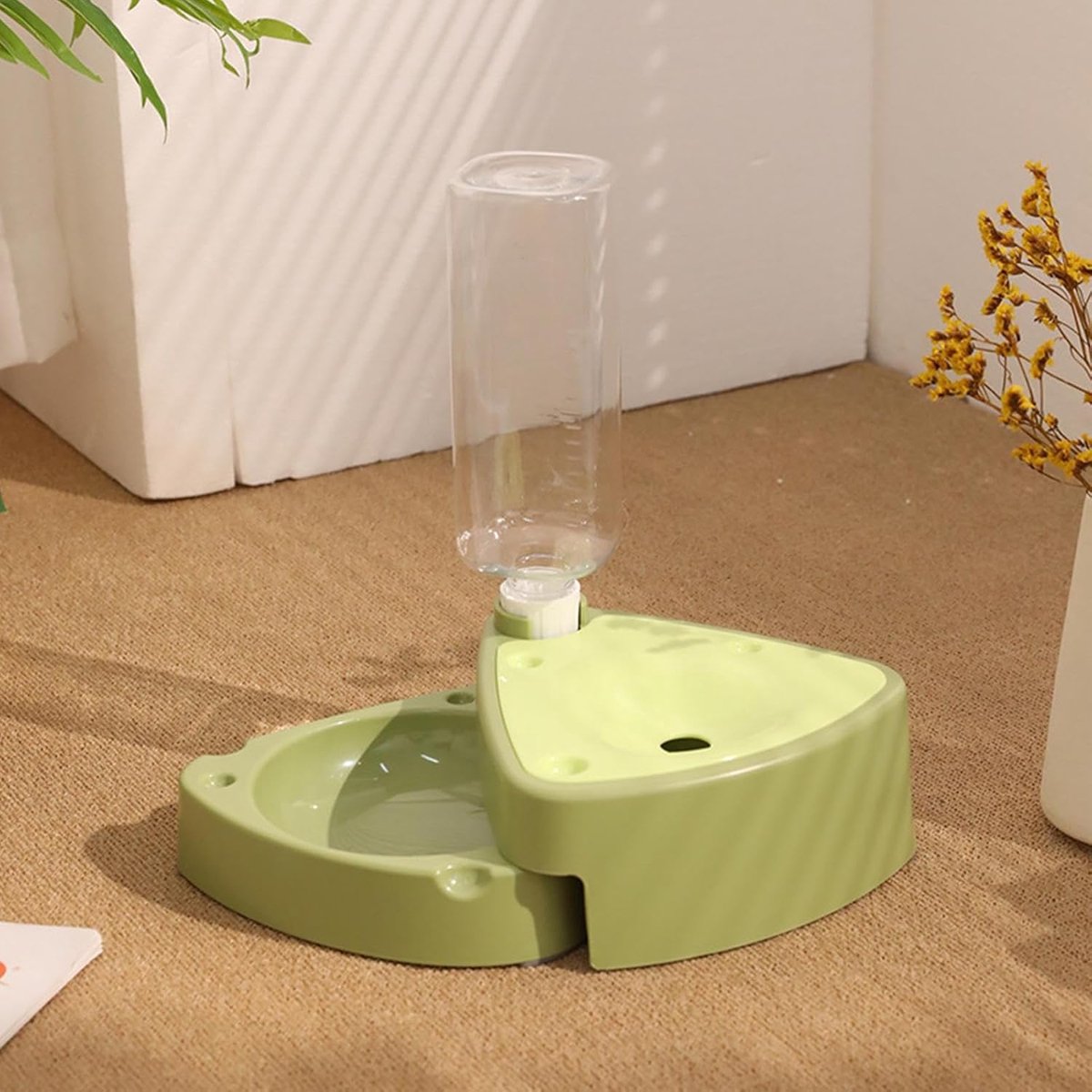 Hondenvoerbak | Met maatbeker en opklapbaar voerbakje - afbeelding 3