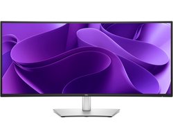 DELL Pro Plus P3425WE computer monitor 86,6 cm (34.1") 3440 x 1440 Pixels Wide Quad HD LCD Zwart, Grijs