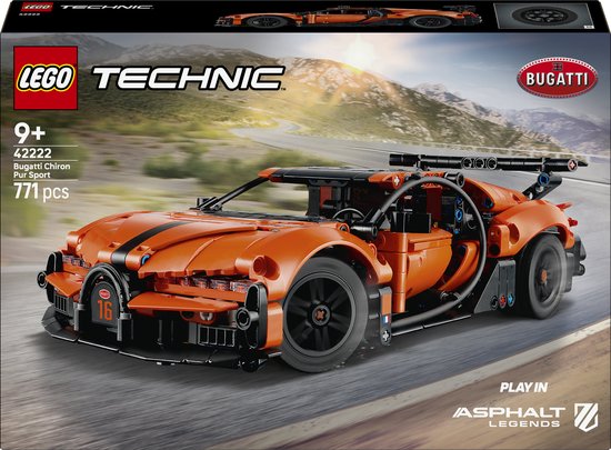 LEGO Technic - 42222 - Bugatti Chiron Pur Sport - Hypercar