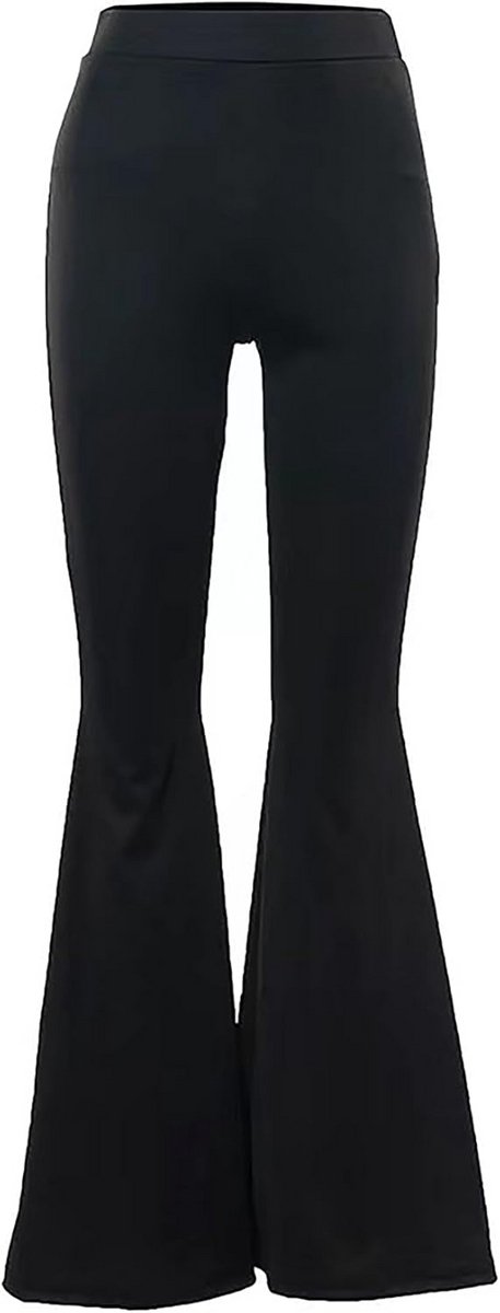 Dames Bootcut Yogabroek Hoge Taille Wijd Uitlopende Lengte Platte Buik Controle