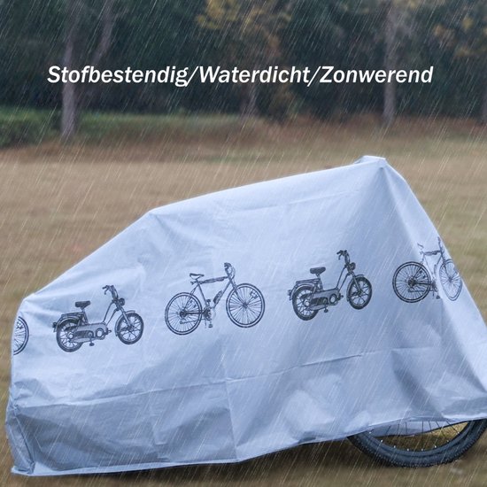 1 stuk - Fietshoes - Water- en stofdicht - Universele maat - Geschikt voor gebruik binnen en buiten - Beschermt tegen regen, zon, UV-straling, wind en sneeuw - Zwart van Merkloos — afbeelding 5