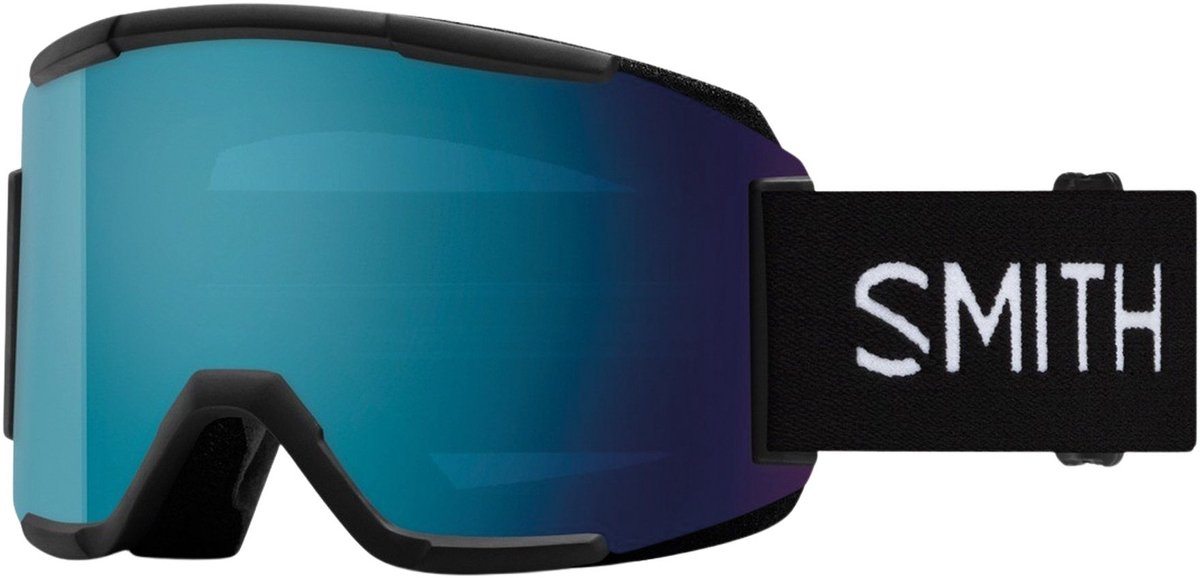 Merkloze Ski- en Snowboardbril Spiegelglas Zwart