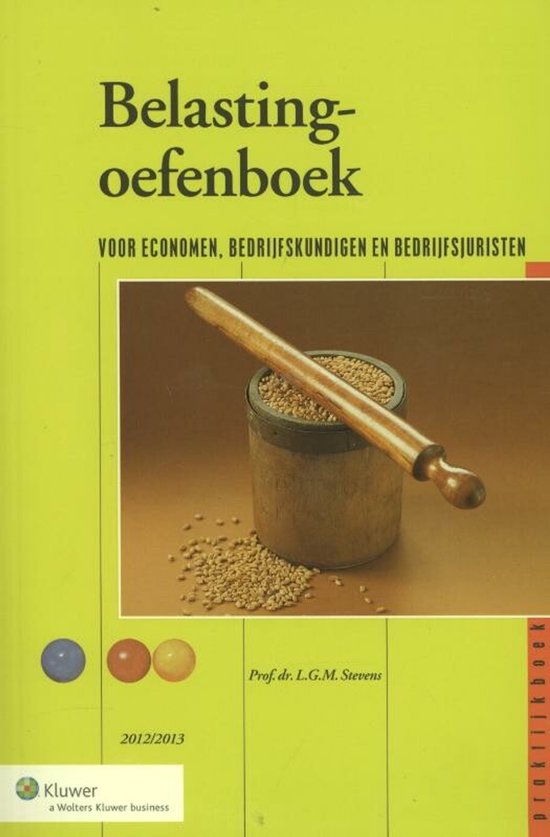 Belastingoefenboek - cover