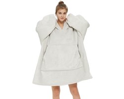 Sweat à capuche oversize avec capuche intégrée, manches en polaire, pull chaud, unisexe, avec une poche amovible, convient aux adultes, hommes, femmes et adolescents.wit