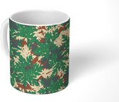 Mok - Koffiemok - Patronen - Jungle - Camouflage - Mokken - 350 ML - Beker - Koffiemokken - Theemok