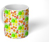 Mok - Koffiemok - Waterverf - Druppels - Patronen - Mokken - 350 ML - Beker - Koffiemokken - Theemok