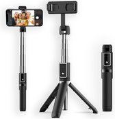 iMoshion 2 in 1 Selfie Stick - Selfie Stick met Statief - Tripod - Afstandsbediening en 360 graden draaien - Universele Selfie Stick - 67 cm