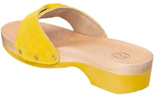 Scholl Pescura Heel Sandalen zwart Leer Dames