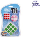 Brain Jeux Cube Magic Cube Vert/rouge/rose 3 pièces
