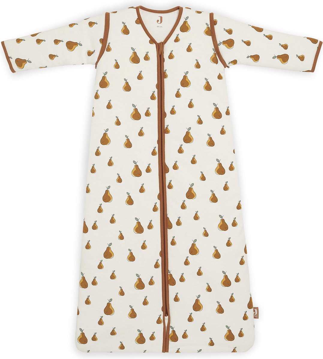Jollein Baby Slaapzak Met Afritsbare Mouw 70cm - Pear Jollein Baby Slaapzak Met Afritsbare Mouw 70cm - Pear