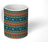Mok - Koffiemok - Patroon - Strepen - Details - Mokken - 350 ML - Beker - Koffiemokken - Theemok