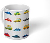 Mok - Koffiemok - Auto - Abstract - Patronen - Mokken - 350 ML - Beker - Koffiemokken - Theemok