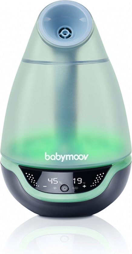 Babymoov A047011 Hygro Plus Digital Humidifier With Night Light, 2.5L, multicolour : Babymoov