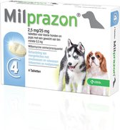 Milprazon Ontworming Hond 4 tabletten