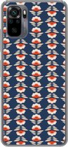 Coque Xiaomi Redmi Note 10 Pro - Motifs - Abstrait - Fleurs - Coque de téléphone en Siliconen
