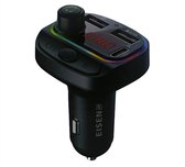 EISENZ EZ175 - Car FM Player - Bluetooth FM Transmitter - Carkit - Autolader USB C - Handsfree Bellen - Autoradio - Auto Accessoires