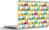 Laptop sticker - 11.6 inch - Patronen - Trekker - Kleuren - Jongetje - Jongens - Kinderen - Kids - 30x21cm - Laptopstickers - Laptop skin - Cover