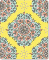 Muismat Groot - Barok - Abstract - Patronen - Bloemen - 30x40 cm - Mousepad - Muismat