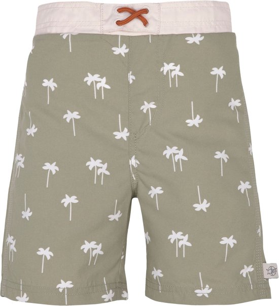 Lässig - Shorts de bain anti-UV pour bébés - Palms - Olive - taille 86cm