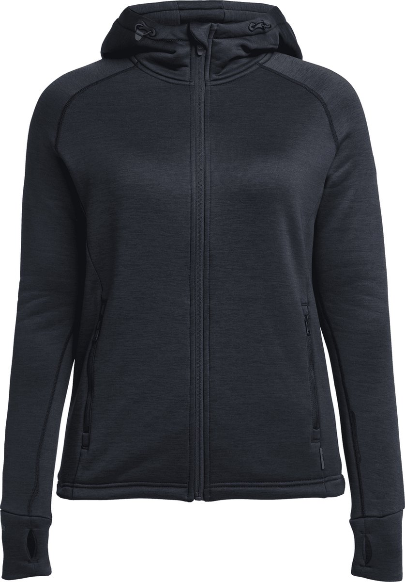 Tenson Txlite Hoodie Zip W – Dames Zwart