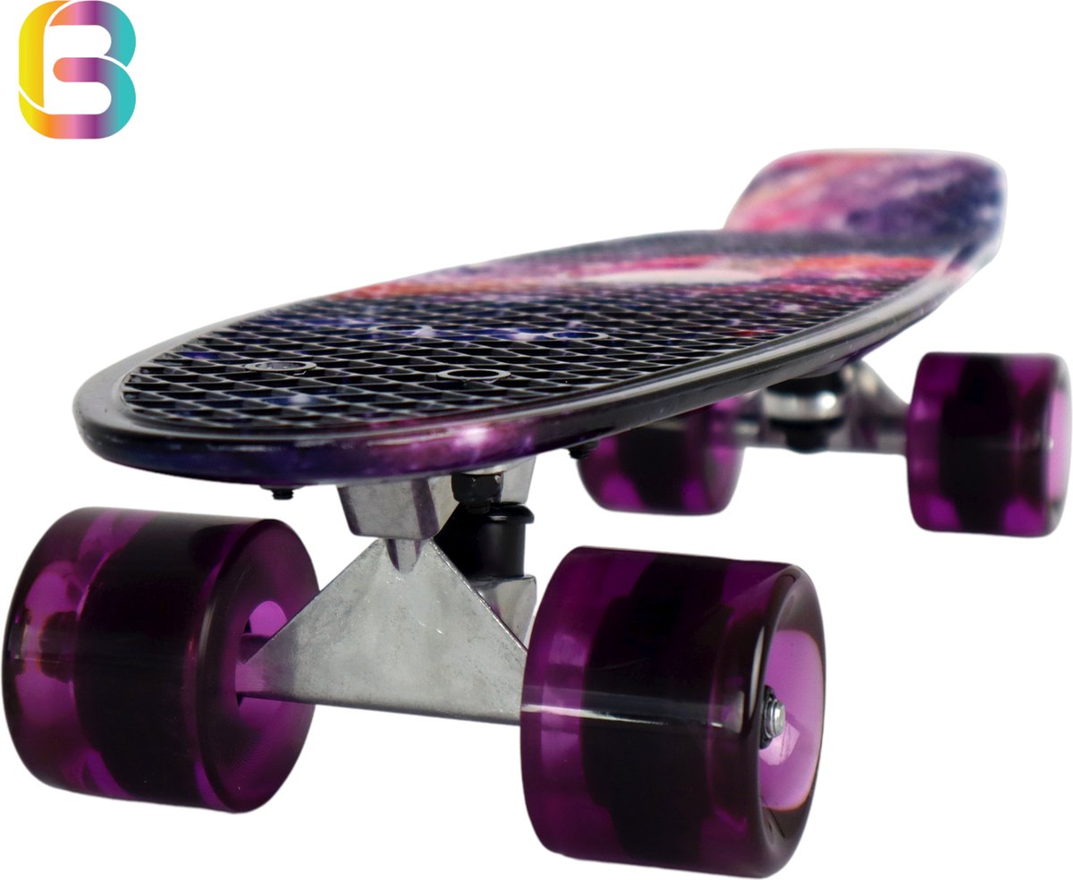 Big Bang Boards® Deep Sky – Mini Cruiser avec Flash Wheels – Skateboard  Filles ... | bol.com