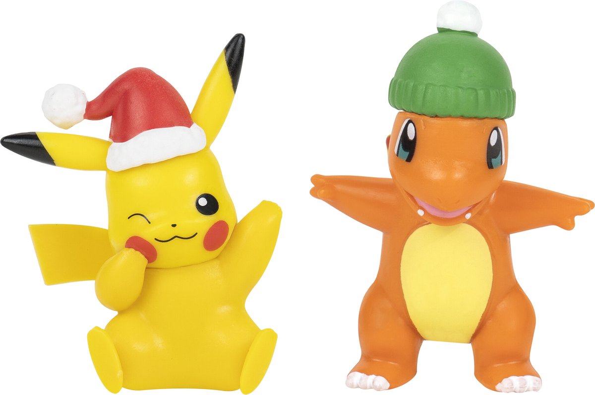 Lot Figurines Pikachu Et Salameche POKEMON